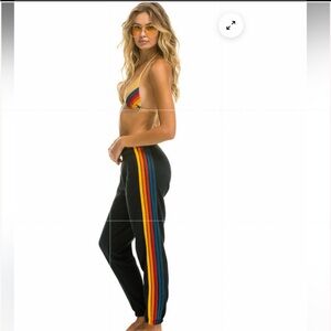Aviator Nation 5 Stripe Sweatpants